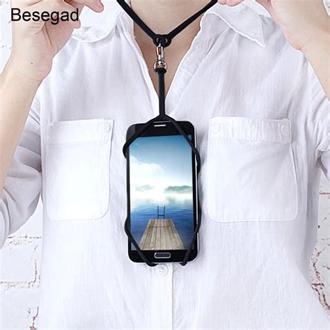 phone holder with neck strap